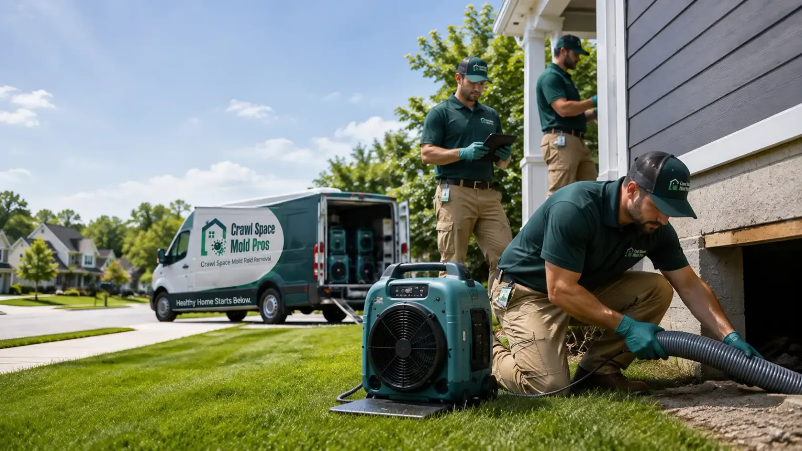 Crawl Space Mold Removal in Branchville, SC